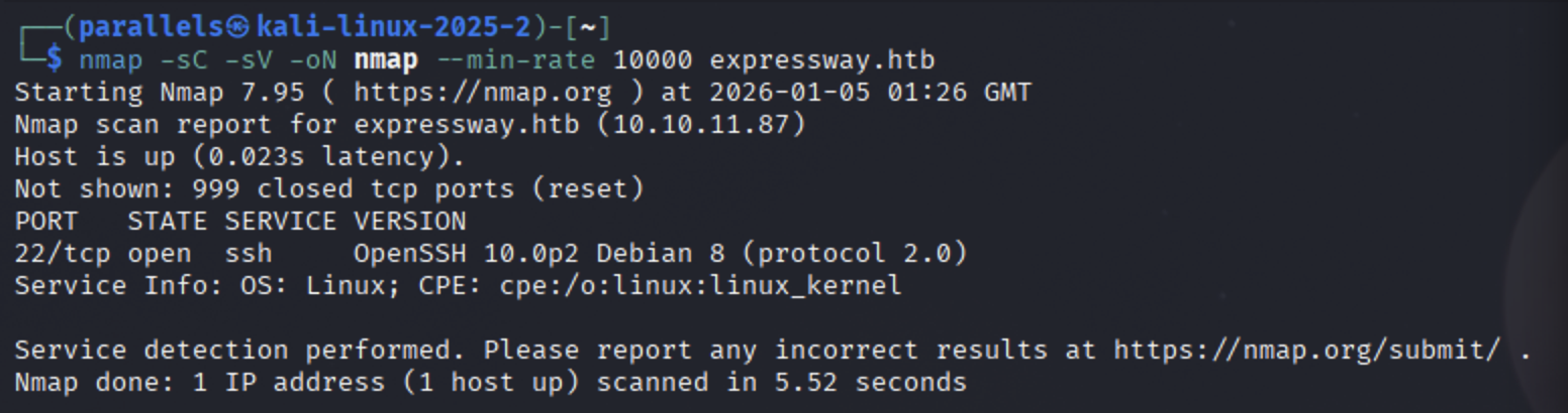 default_nmap_scan_fail